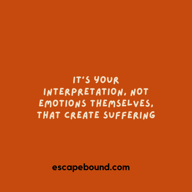 Orange Beige Tan Black Curved Text Organic Motivational Instagram Quote (5)